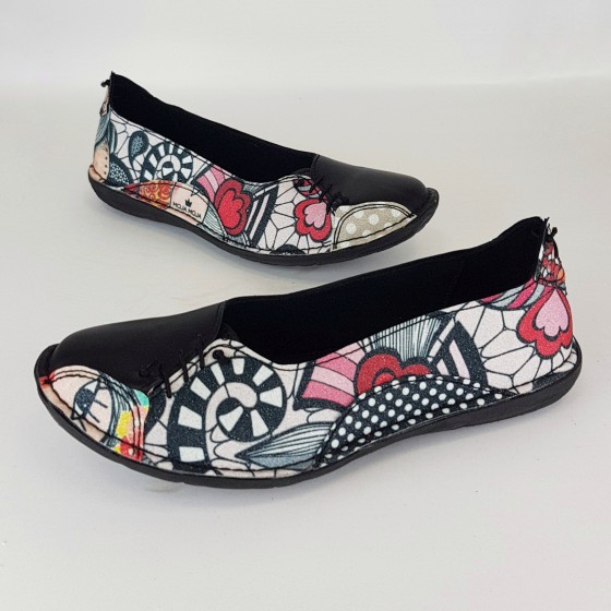 Čeveljci Črni - Pink