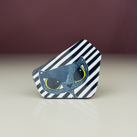 Prstan Black cat