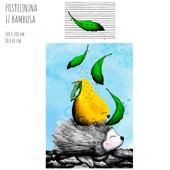 Posteljnina Ježek - prednaročila