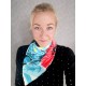 Illustrated scarf