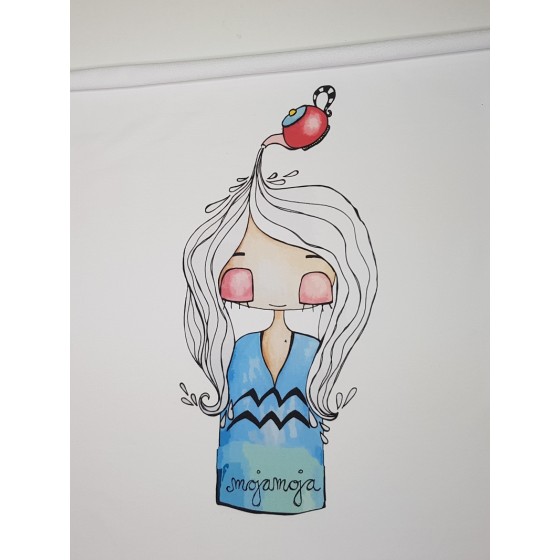 Panel 50x70 Horoscope Aquarius
