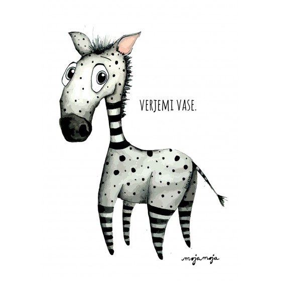 Art Print Vrjemi vase