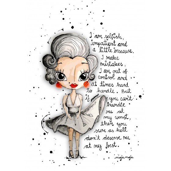 Art print Merlinka