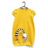 Dress mini yellow