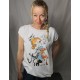 Prevelika majica Crazy cat lady