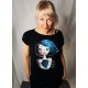 Oversized top Zaupaj vesolju v sebi - black