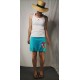 Turquoise skirt Poppy