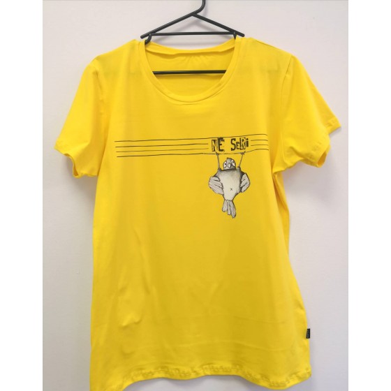Men t-shirt Ne seri - yellow