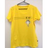 Men t-shirt Ne seri - yellow