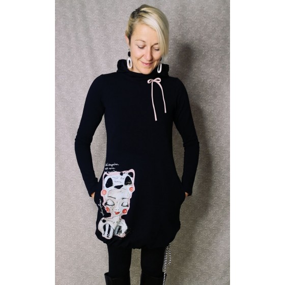 Obleka s kapuco Bodi drugačna