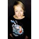 Long sleeved top Love story - black