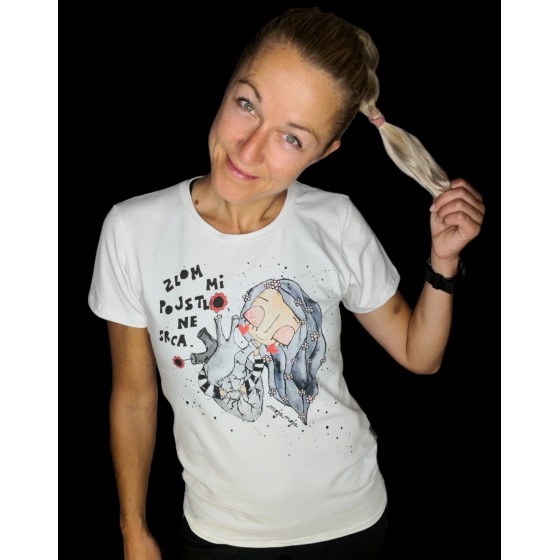 White T-shirt Zlom mi pojstlo