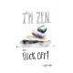 Art print Not my problem
