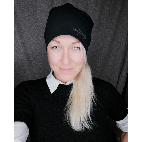 Beanie Pure black