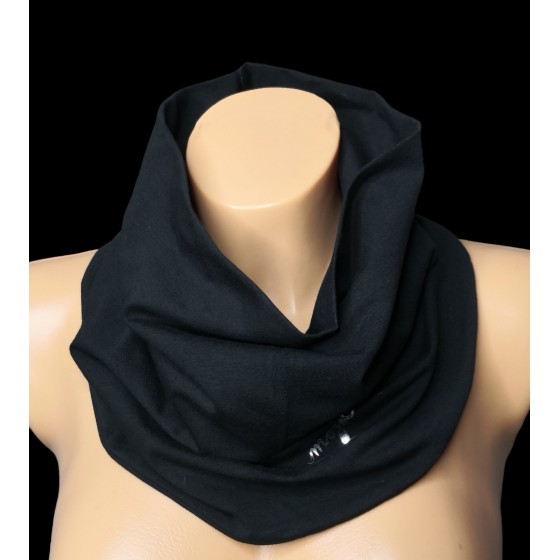 Šal Pure black