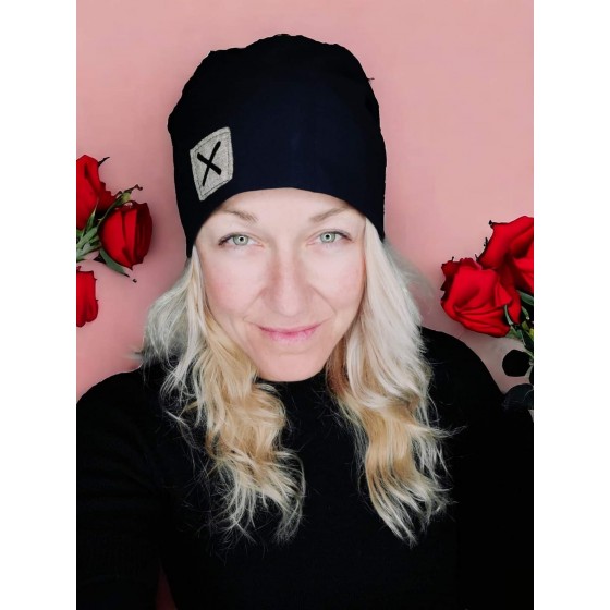 Black beanie RTM