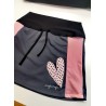 Softshell skirt grey pink