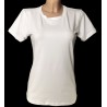 White T-shirt Smučarka