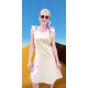 Linen dress Giraffe
