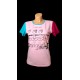 Top colorful me - pink
