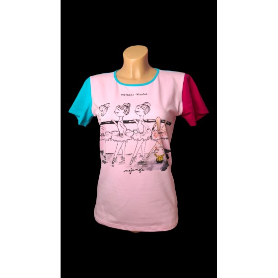 Top colorful me - pink