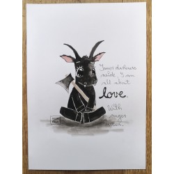 Inner darkness - original ilustracija