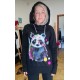 Oversized hoodie Pure sky
