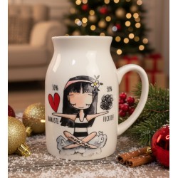 Ceramic mug Čist huda