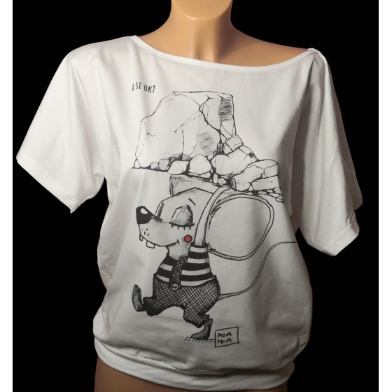 Netopriček majica Čist huda