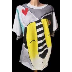 Prevelika roza majica Hobotnica