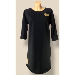 Oversized hoodie Zaupaj vesolju - petrol