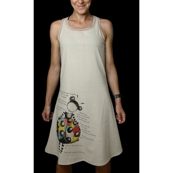 Linen dress Magical
