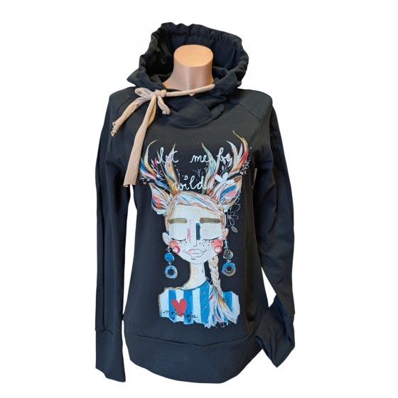 Oversized hoodie Pure sky